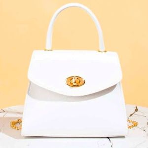 *NEW*    SHEIN Minimalist Turn-lock Satchel Bag